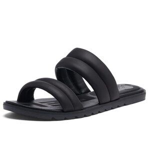 Sorel Ella II Puff Slide - Black - US 9